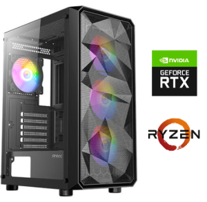 Equipo AMD Ryzen 5 4500 Pro Gamer - SSD - 16Gb - Geforce RTX5050 8Gb