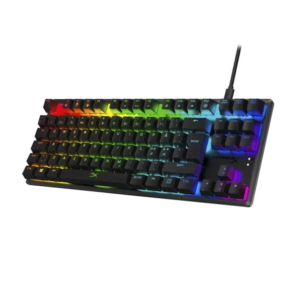 Teclado HyperX Alloy Origins Core Aqua Tactile - Thot Computación