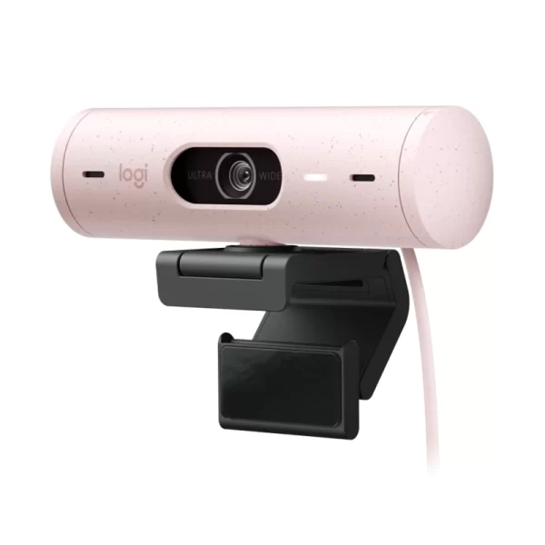 Webcam Logitech Brio 500 Rosa AMR USB C Thot Computaci n