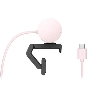 Webcam Logitech Brio 500 Rosa AMR USB C - Imagen 3