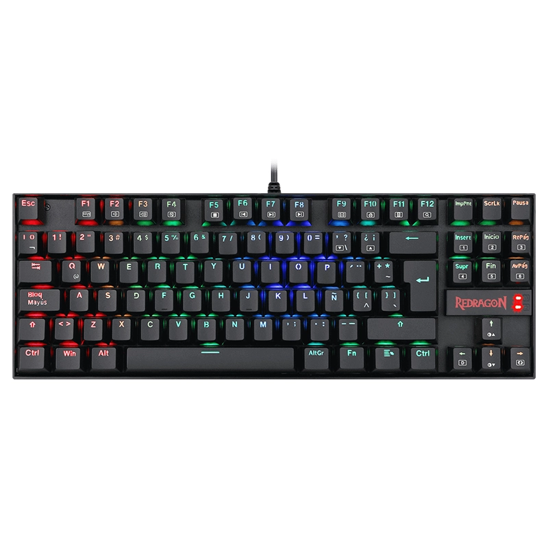 Imagen de Teclado Redragon Kumara K552 Mecánico RGB Switch Red