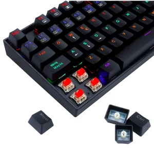 Teclado Redragon Kumara Mecánico Rainbow Switch Red - Imagen 4