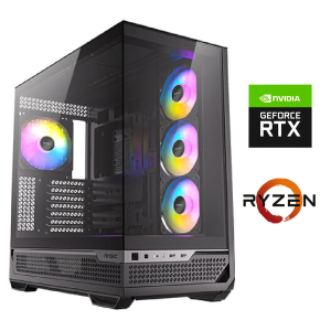 Equipo AMD Ryzen 7 7700 Full Gamer 32gb DDR5 + SSD + RTX5060