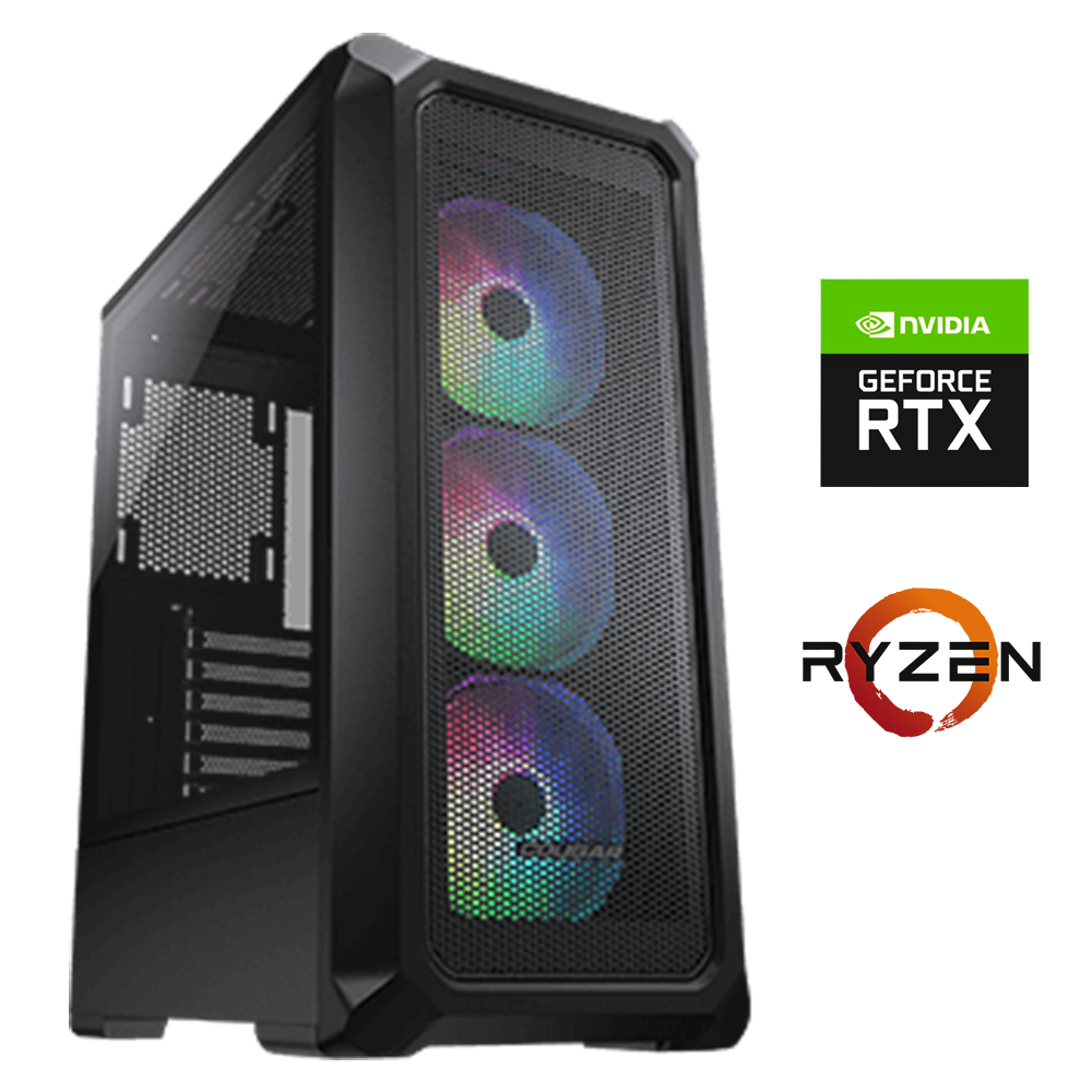 Imagen de Equipo AMD Ryzen 5 7600 Full Gamer – 16gb DDR5 – SSD – RTX5060