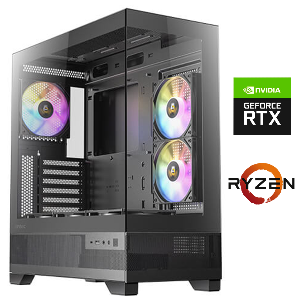 Imagen de Equipo AMD Ryzen 7 9700X Full Gamer – 32gb DDR5 – SSD – RTX5070 12Gb