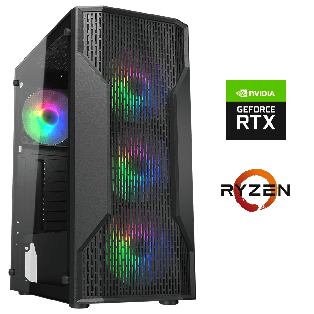 Imagen de Equipo AMD Ryzen 5 4500 Full Gamer – 16gb – SSD – RTX5060
