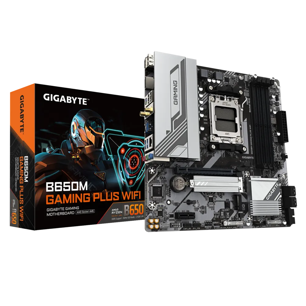 Imagen de Mother Gigabyte B650M Gaming Plus WiFi AM5 DDR5