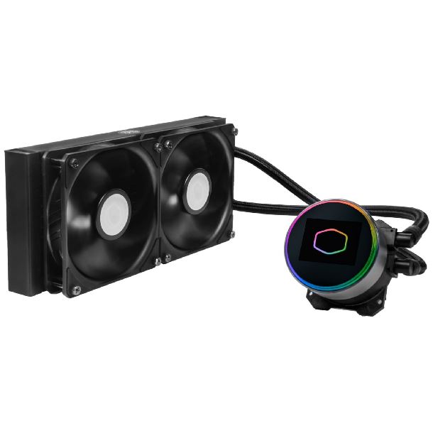 Imagen de Watercooling Cooler Master ML240 Vivid – Bomba ARGB con LCD Smart Display