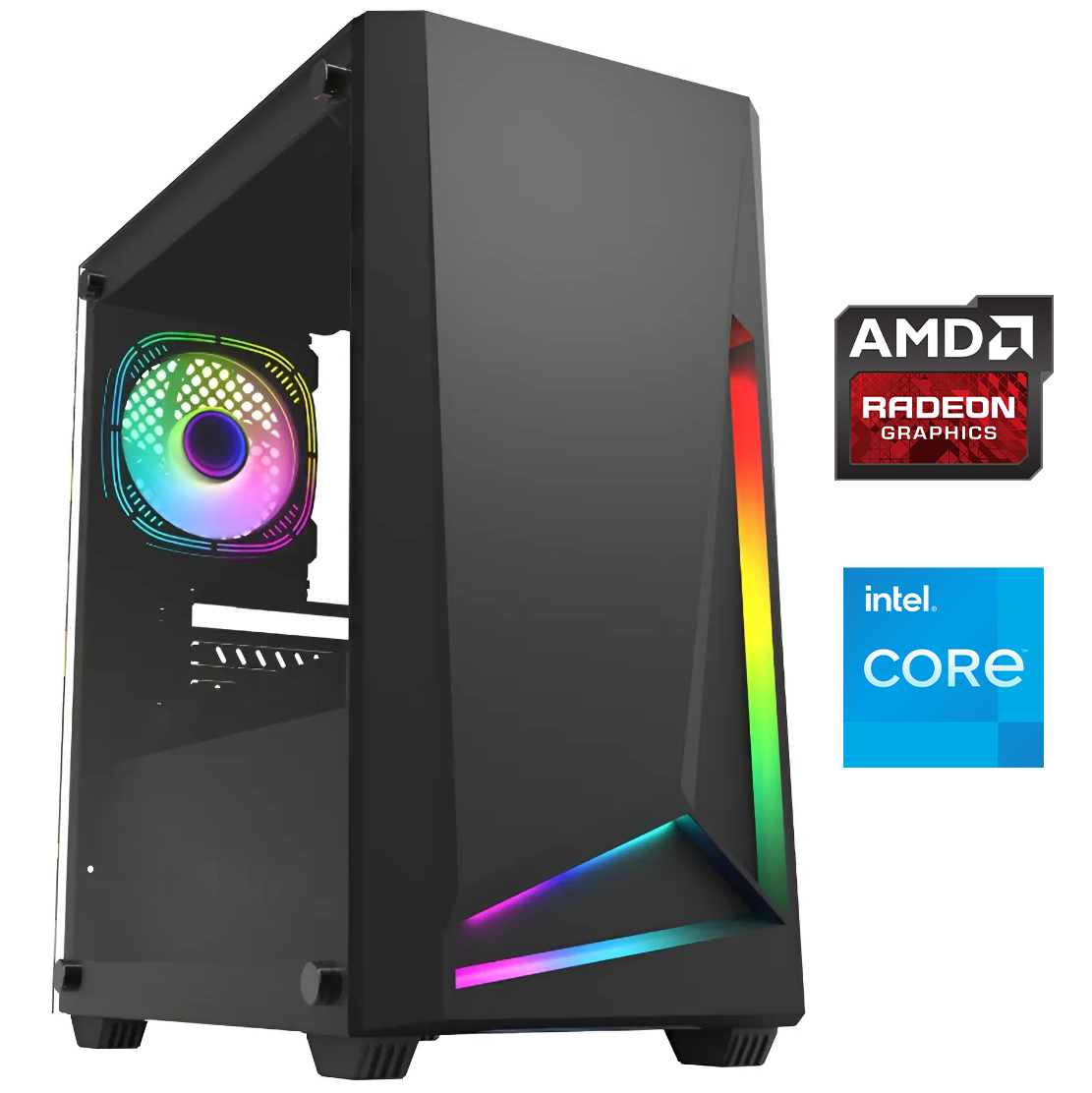 Imagen de Equipo Intel Core I3 10100f Pro Gamer 16Gb – SSD – RX550 4Gb