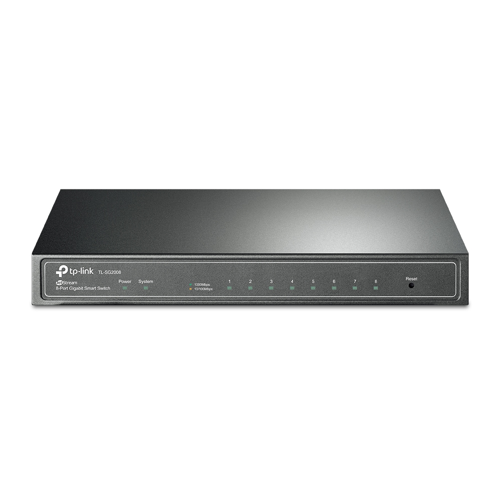 Imagen de Switch de 8 puertos Gigabit TP-LINK SG2008 Rackeable