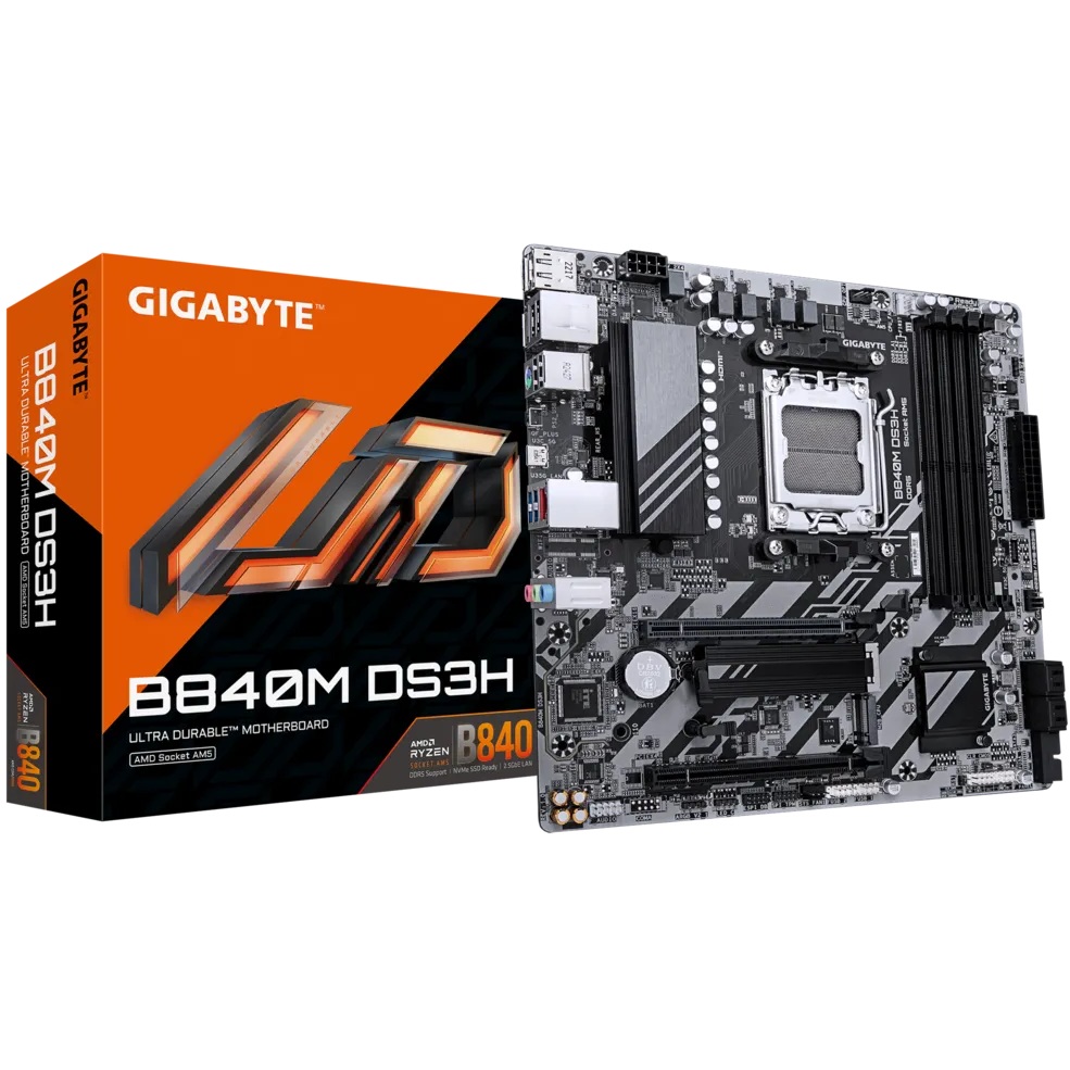 Imagen de Mother Gigabyte B840M DS3H AM5 DDR5