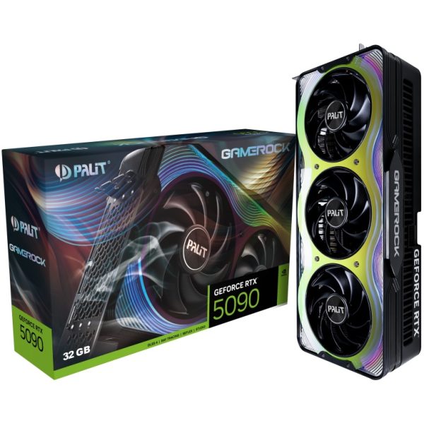 GPU Palit Geforce RTX5090 Gamerock 32Gb GDDR7 GPU Palit Geforce RTX5090 Gamerock 32Gb GDDR7