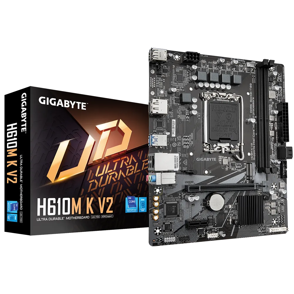 Imagen de Mother Gigabyte H610M K V2 DDR5