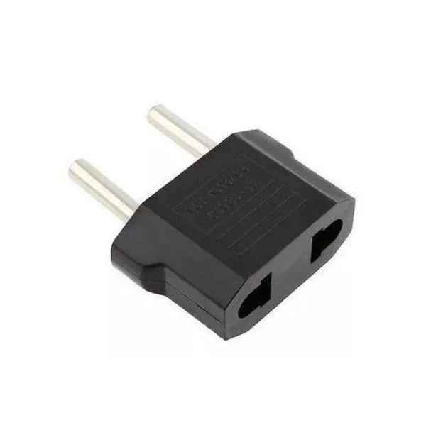 Adaptador ficha americana a 2 en línea