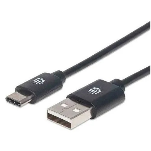 Cable USB C a USB A M/M 2mt Manhattan