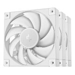 Fan DeepCool FD12 120mm Blanco Kit x 3
