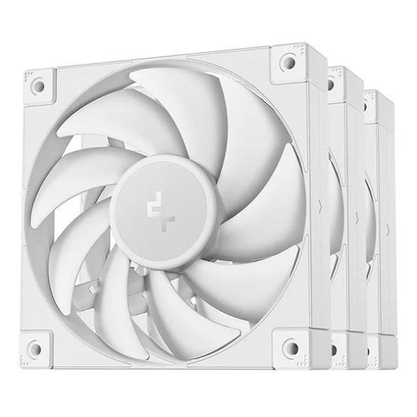 Fan DeepCool FD12 120mm Blanco Kit x 3 Fan DeepCool FD12 120mm Blanco Kit x 3