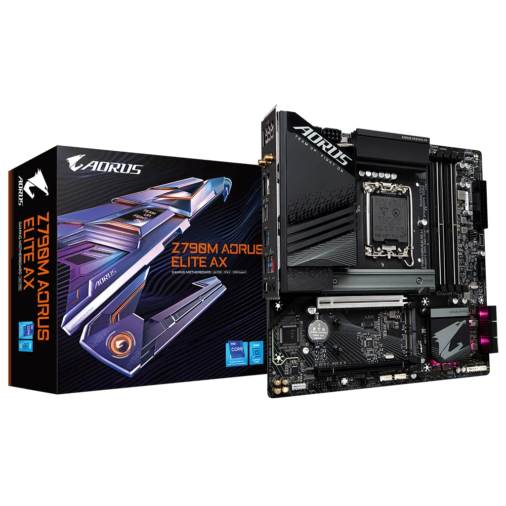 Imagen de Gigabyte Z790M AORUS ELITE AX G12 S1700