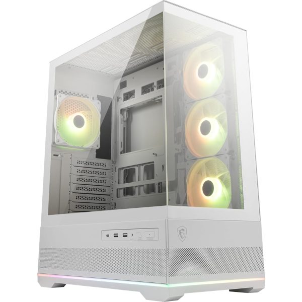 Gabinete MSI MAG PANO M110 PZ White - Project Zero
