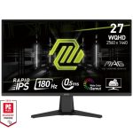 Monitor MSI MAG 275QF 27" IPS 180Hz 0,5Hz WQHD 2560x1440