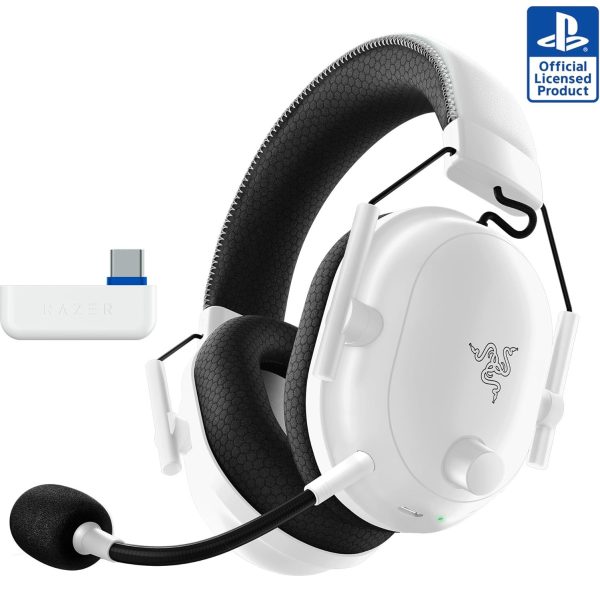 Auricular Razer Blackshark V2 PRO PS5 White
