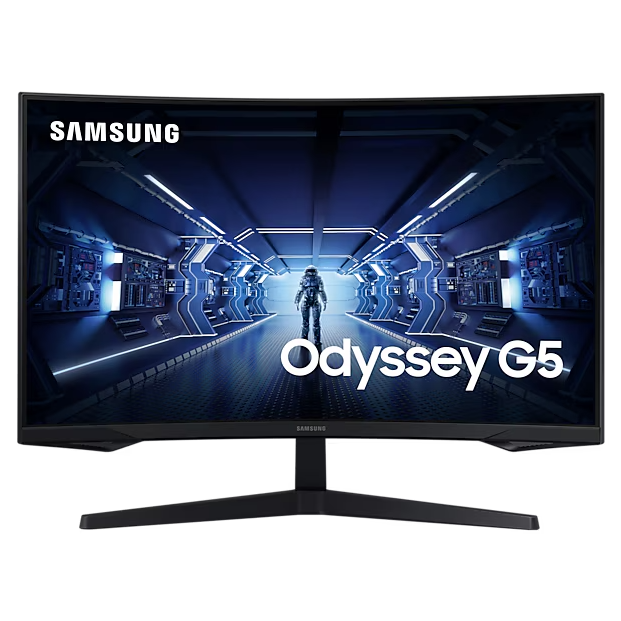 Imagen de Monitor Samsung Odyssey G5 Curvo 32′′ 2K 144hz LC32G55TQWLXZS