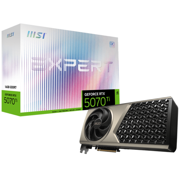 GPU MSI GeForce RTX 5070 Ti Expert OC 16GB GPU MSI GeForce RTX 5070 Ti Expert OC 16GB