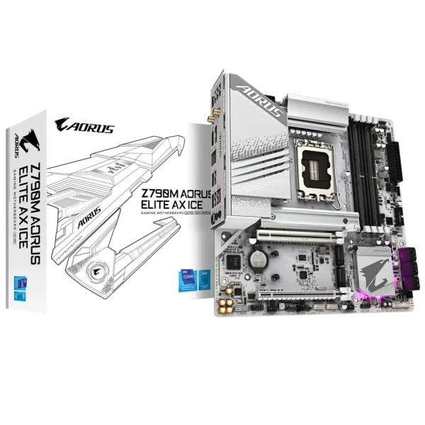Gigabyte Z790M AORUS ELITE AX ICE S1700 Gigabyte Z790M AORUS ELITE AX ICE S1700