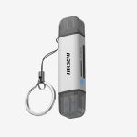 Lector de tarjetas SD Hiksemi CR01 USB C/USB A