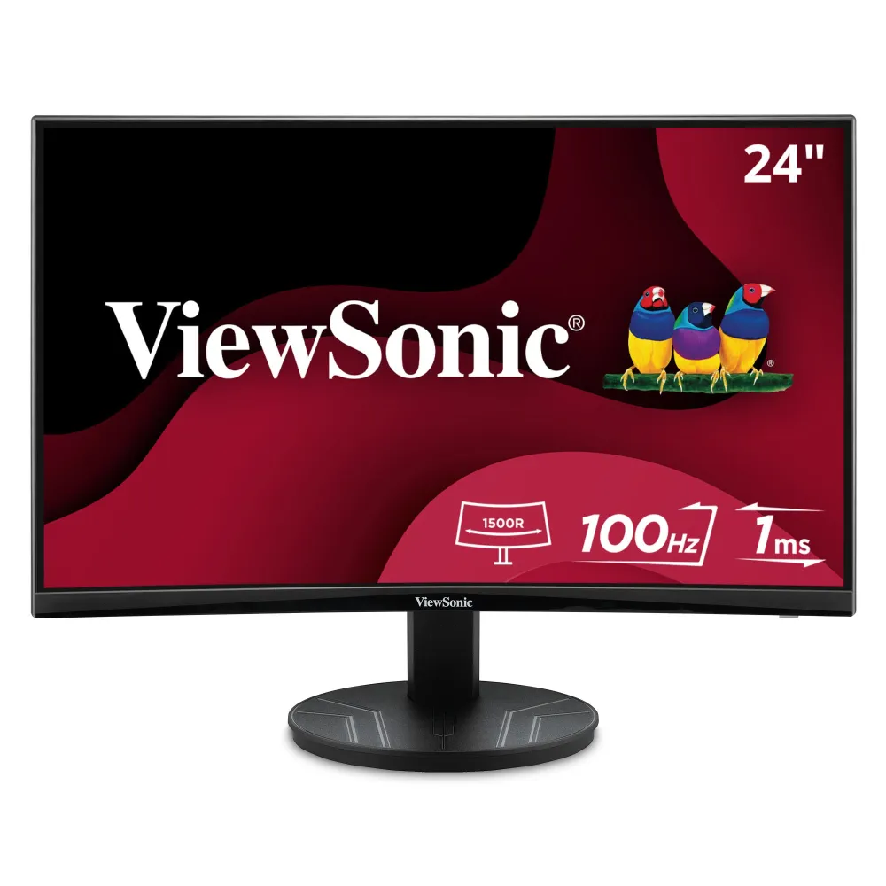 Imagen de Monitor Viewsonic VA2416C 24′′ 100Hz Curvo