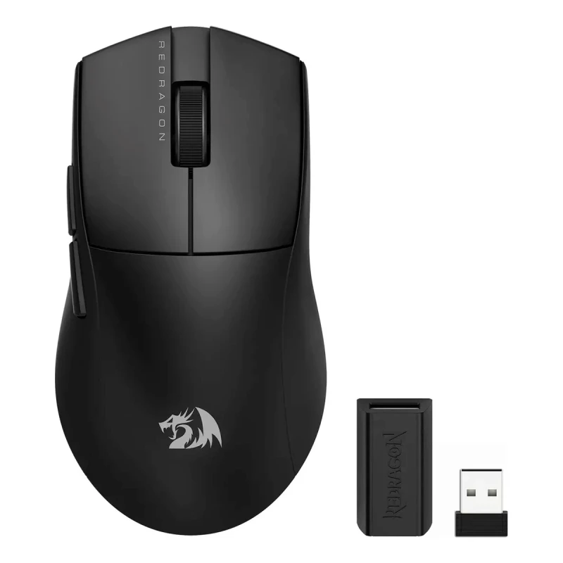 Imagen de Mouse Redragon K1NG Pro 1K Black 2.4/BT/Wired