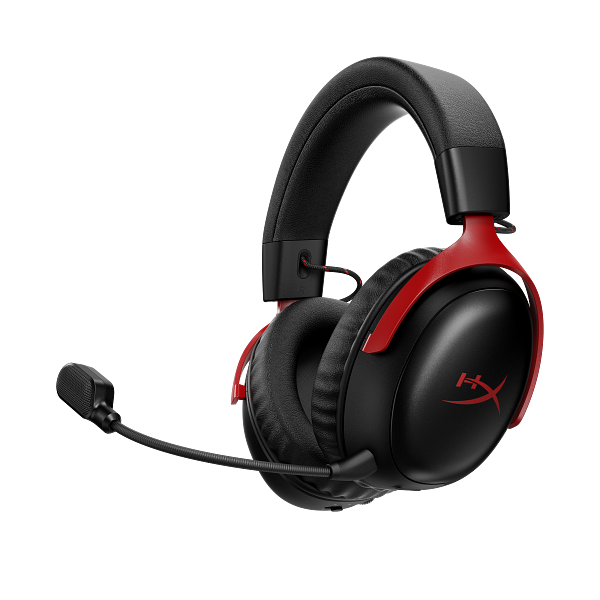Auricular HyperX Cloud III S Wireless rojo