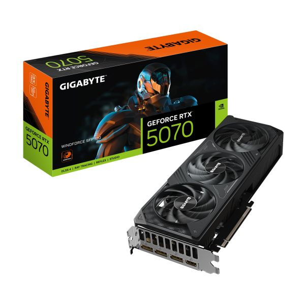 GPU Gigabyte GeForce RTX 5070 Windforce SFF 12GB GPU Gigabyte GeForce RTX 5070 Windforce SFF 12GB