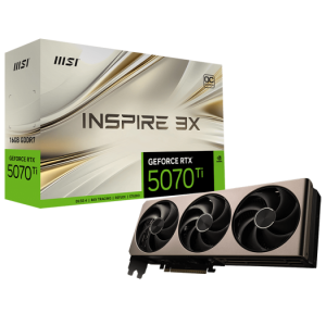 GPU MSI GeForce RTX 5070 Ti Inspire 3X OC 16GB
