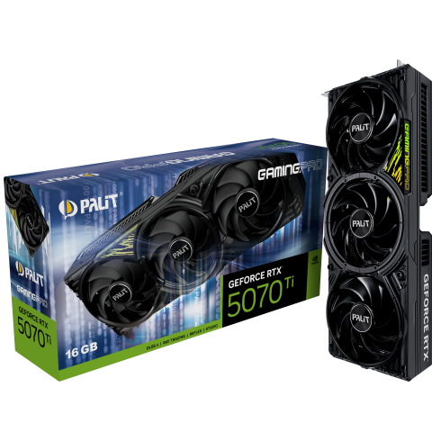 GPU Palit GeForce RTX 5070 Ti Gaming Pro S 16Gb GPU Palit GeForce RTX 5070 Ti Gaming Pro S 16Gb