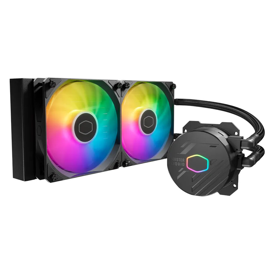 Imagen de Watercooling CoolerMaster Masterliquid 240 Core ARGB