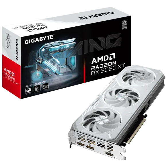 GPU Gigabyte Radeon RX9060 XT Gaming OC ICE 16Gb GPU Gigabyte Radeon RX9060 XT Gaming OC ICE 16Gb