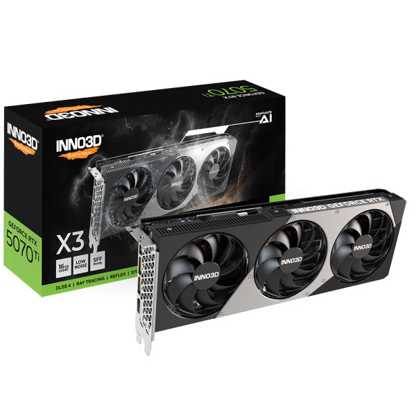 GPU Inno3d GeForce RTX 5070 Ti 16GB X3