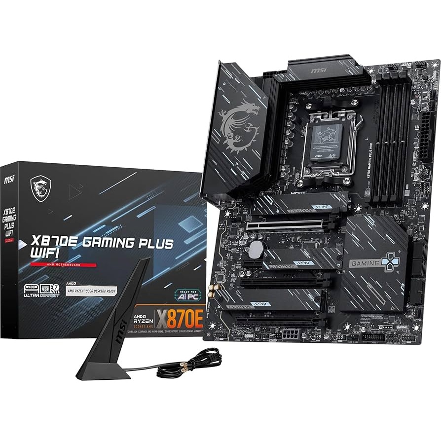 Imagen de Mother MSI MAG X870e Gaming Plus Wifi AM5
