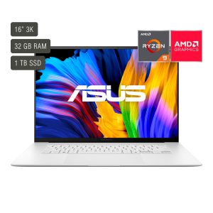 Notebook Asus Zenbook UM5606WA-RJ284W Ryzen AI 9 HX 370/32Gb/1Tb PCIe/16" OLED