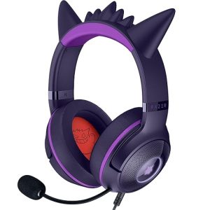 Auricular Razer Kraken Kitty V2 USB Pokemon Gengar Edition
