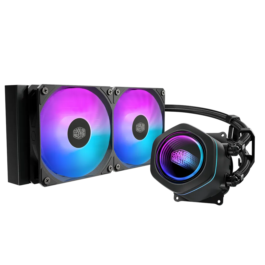 Imagen de Watercooling Cooler Master Liquid Core Nex 240 ARGB Black
