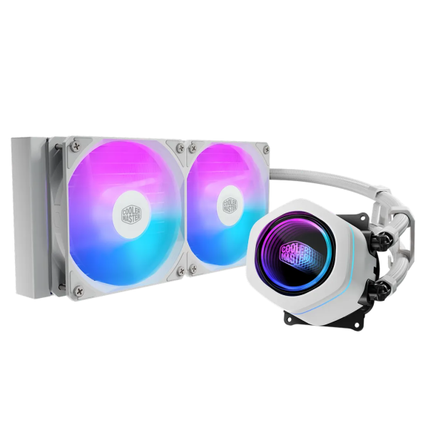 Watercooling Cooler Master Liquid Core Nex 240 ARGB White Watercooling Cooler Master Liquid Core Nex 240 ARGB White