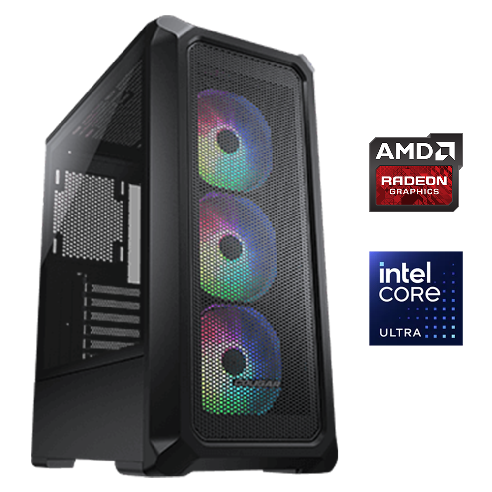 Imagen de Equipo Intel Ultra 5 225f Full Gamer – 16Gb DDR5 – SSD – Radeon RX9060 8Gb
