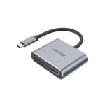 uHUB Unitek Q4+ Lite USB-C a HDMI/VGA/USB-C/USB-A