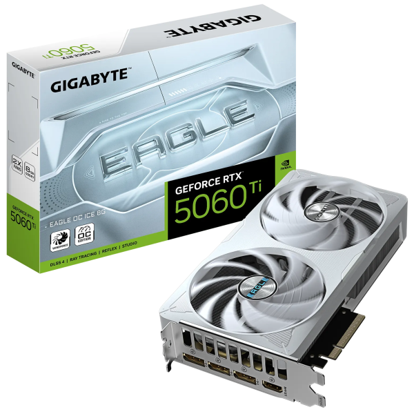 GPU Gigabyte GeForce RTX5060 TI Eagle OC ICE 8Gb