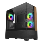 Gabinete Cooler Master Elite 690 Wood Black