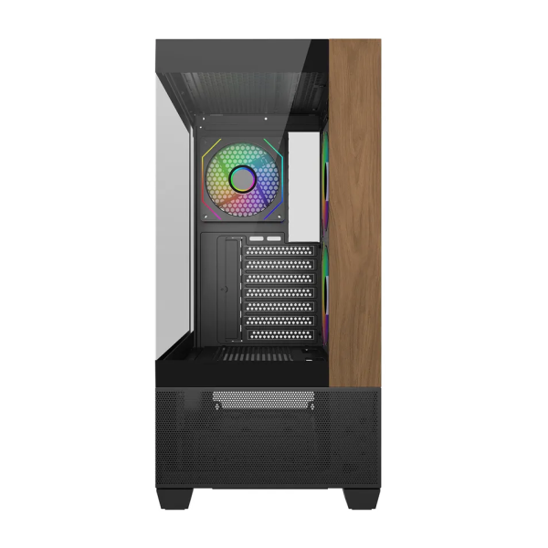 Gabinete Cooler Master Elite 690 Wood Black