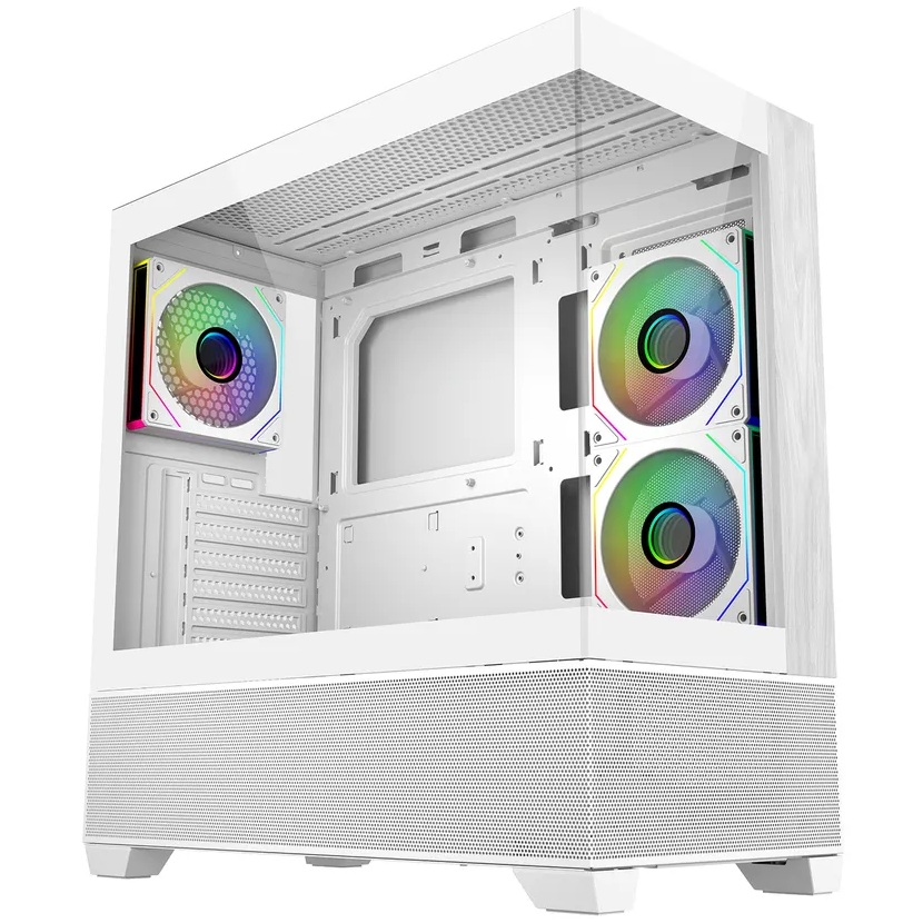 Imagen de Gabinete Cooler Master Elite 690 Wood White