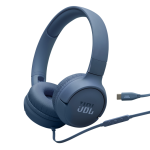 JBL Headphone Tune 520C USB-C On Ear Blue